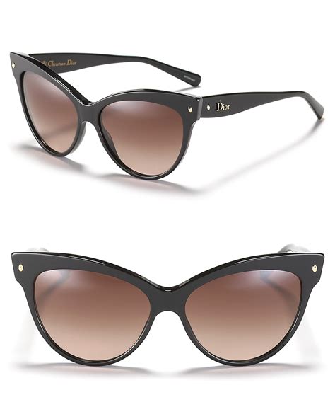 dior cat eye sunglasses with logo on temple|christian Dior white sunglasses.